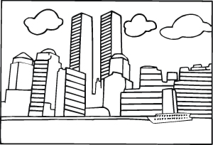 September 11 coloring page